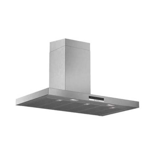 Bosch Series 4 Wall-Mounted Chimney Hood 90cm Silver DWB97DM50B