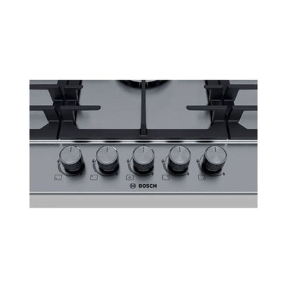 Bosch 5 Burners Gas Hob 90cm Silver PCQ9B5O90M