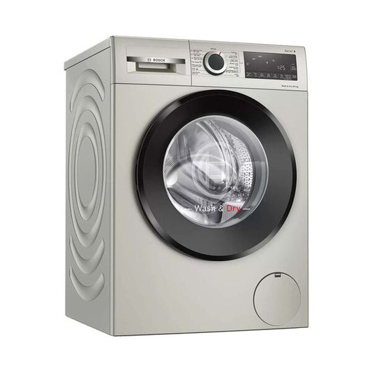 Bosch Series 4 Front Load Washer & Dryer 9/6kg Grey WNA244XSGC