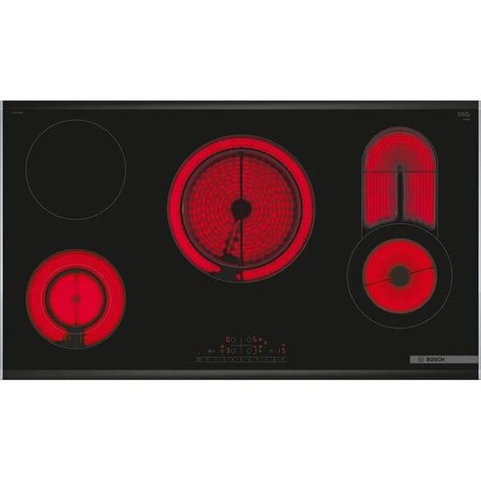 Bosch Series-6 electric Hob 4-Burner 90 cm Black PKC975FB2M