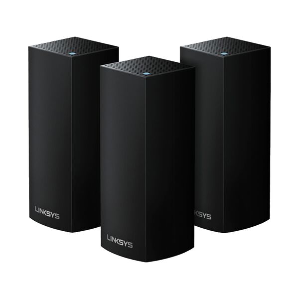 Linksys 3-Piece Velop Intelligent Mesh Wi-Fi System Black