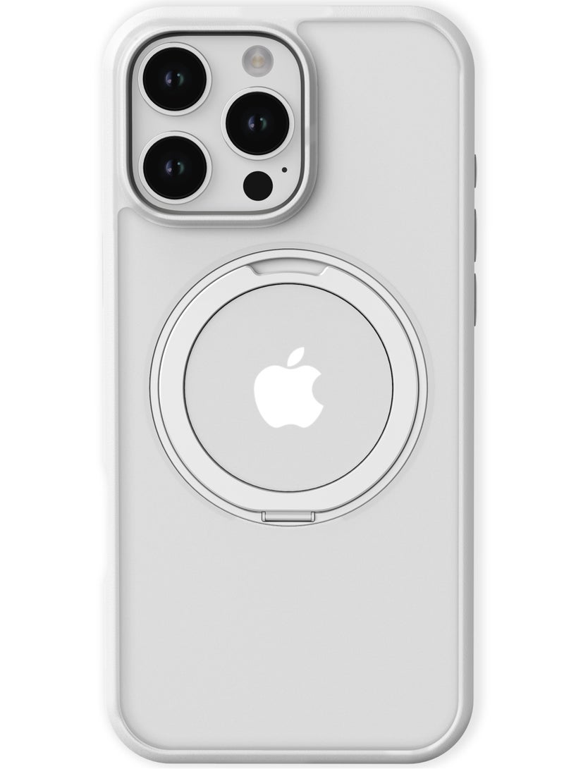 TORRAS Ostand Case for iPhone 16 Pro Max - White