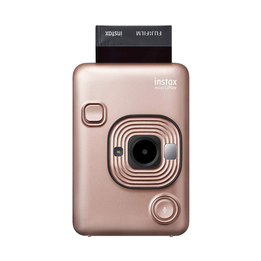 Fujifilm Instax Mini LiPlay Hybrid Instant Camera Blush Gold