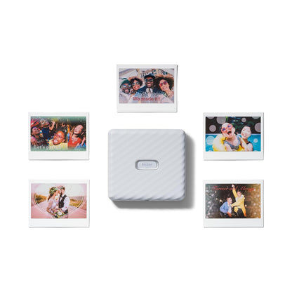 Fujifilm Instax Link Wide Smartphone Printer Ash White