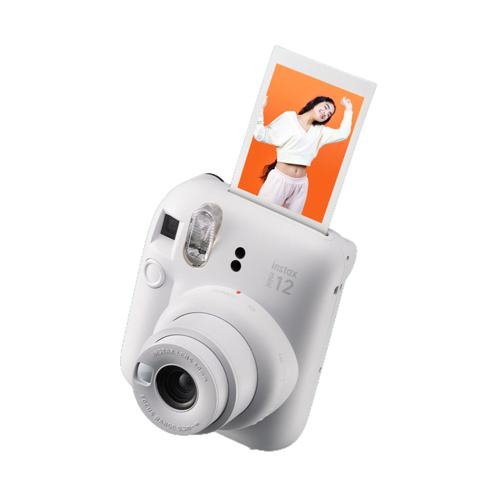 Fujifilm Instax Mini 12 Instant Camera Clay White