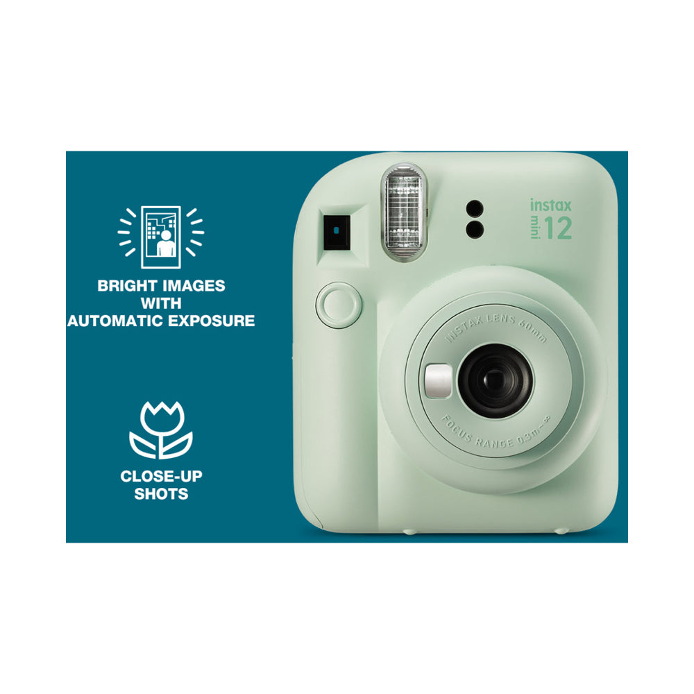 Fujifilm Instax Mini 12 Instant Camera Mint Green