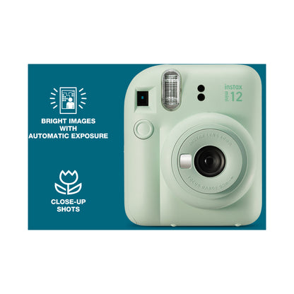 Fujifilm Instax Mini 12 Instant Camera Mint Green