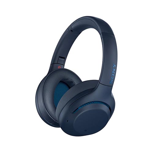 Sony Extra Bass Wireless Noise Cancelling Over-Ear Headphones Blue