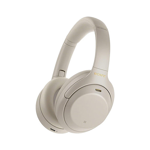 Sony Wireless Noise Cancelling Over-Ear Headphones Silver