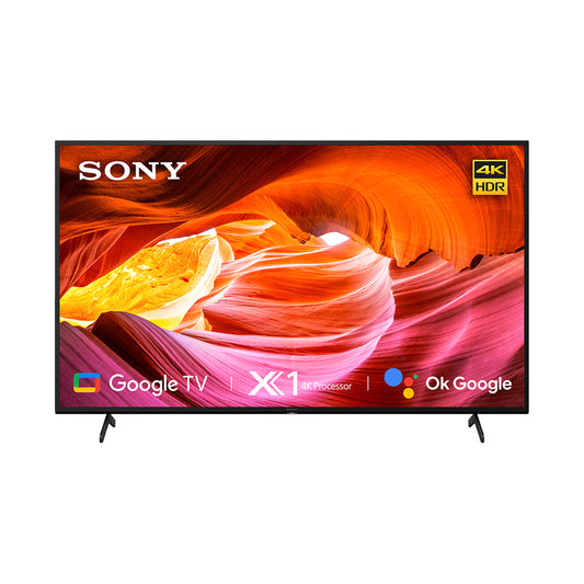 Sony 4K Smart LED TV 55" Black KD-55X75K