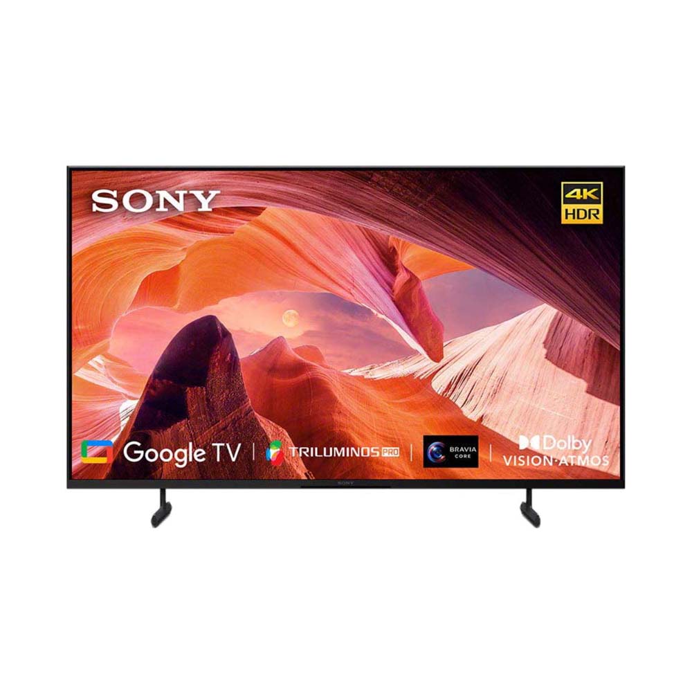 Sony 50-Inch 4K Ultra HDR Smart TV Black KD-50X80L