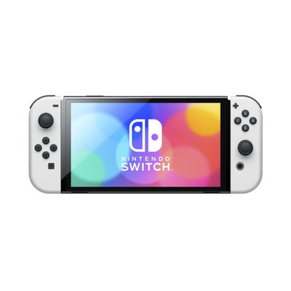 Nintendo Switch OLED Console White with Minecraft Game