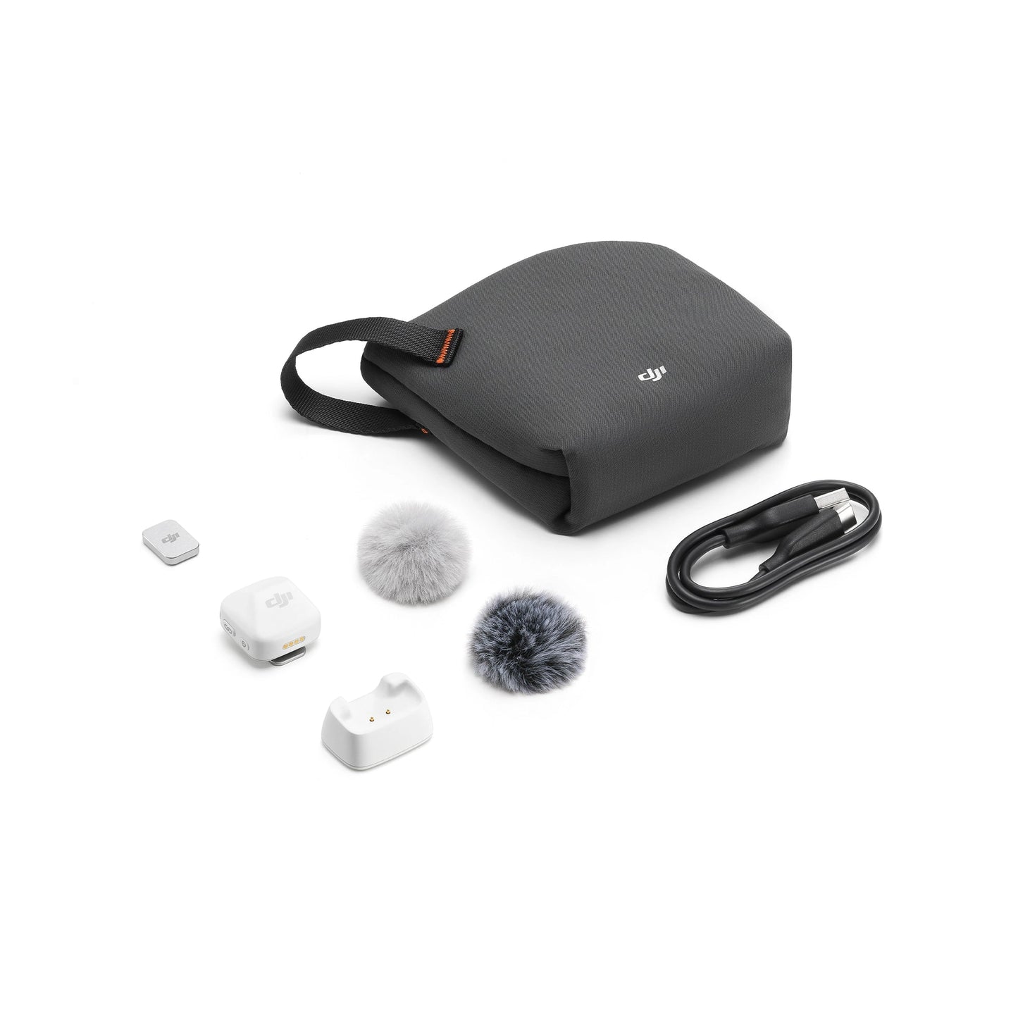 DJI Mic Mini Transmitter Arctic White MIC100M-TXW - Clip Detail