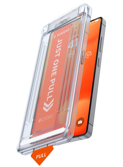 TORRAS Install Master Screen Protector for Samsung Galaxy S25+ - Clear