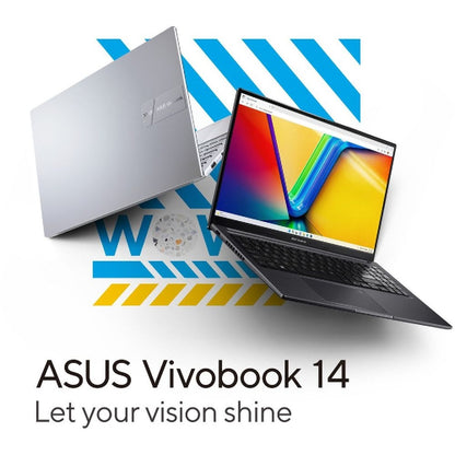 Asus Vivobook Intel Core i5-1235U 14-Inch 8GB/512GB SSD Quiet Blue