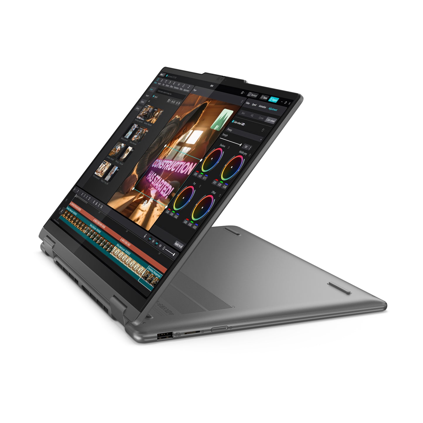 Lenovo Yoga 7 2-in-1 Intel Core Ultra 7 155H Hybrid (2-in-1) 35.6 cm (14") Touchscreen WUXGA 16 GB LPDDR5x-SDRAM 1 TB SSD Wi-Fi 6E (802.11ax) Windows 11 Home Grey