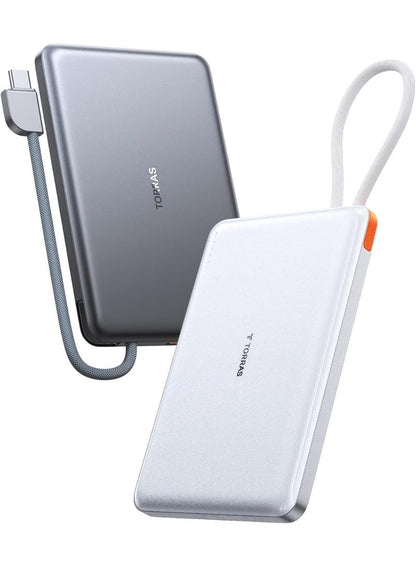 TORRAS PebbleLink 10000mAh Power Bank - Grey