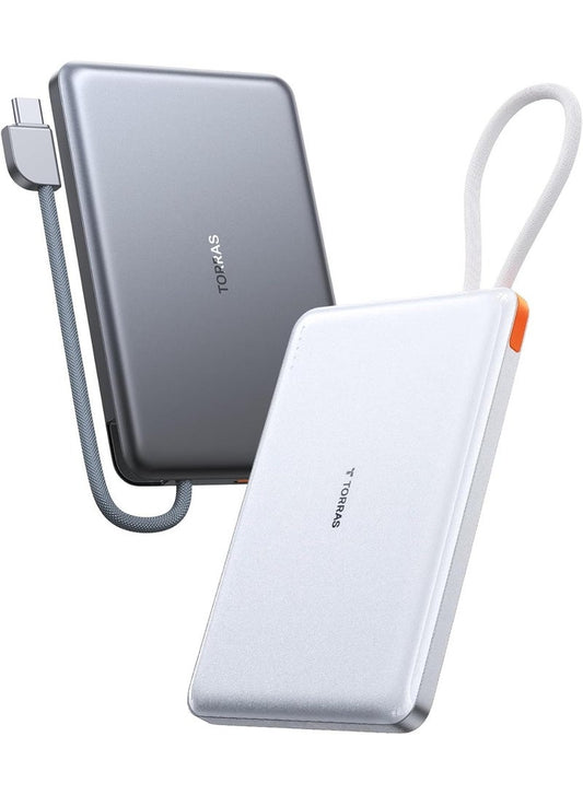 TORRAS PebbleLink 10000mAh Power Bank - Grey