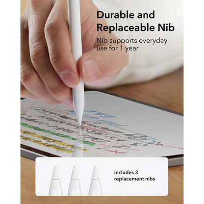 ESR Digital Stylus Pencil for iPad – White