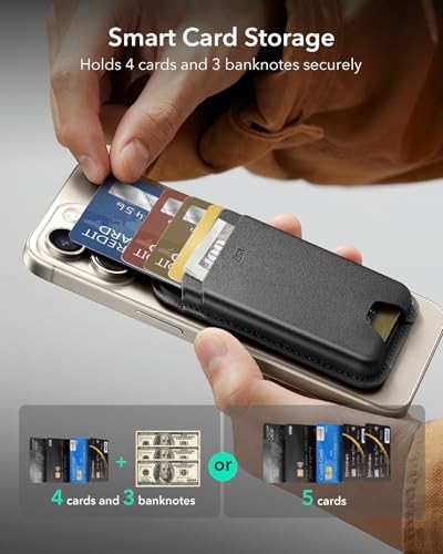ESR Mag Wallet Boost (HaloLock ) Mid BLK