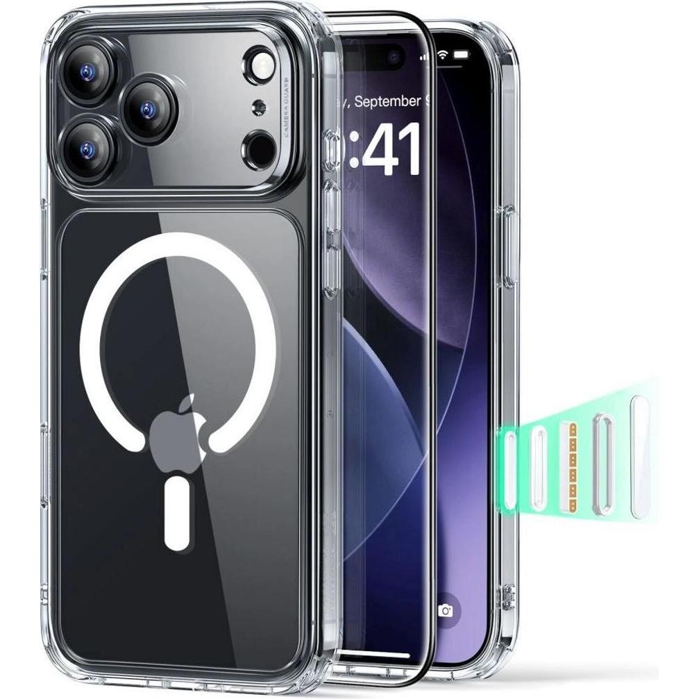 ESR CL HYB MAG iPh 17 P CL Protector+CS