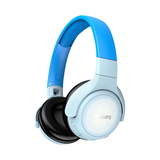 Philips Wireless On-Ear Childrens Headphones Blue