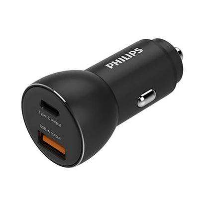 Philips 30W Car Charger Black