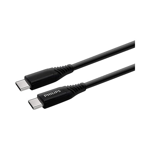 Philips USB-C To USB-C Cable 200cm Black