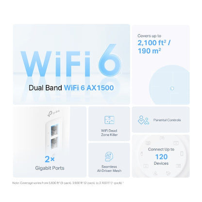 Tp-Link X10 3Pack Ax1500 Mesh Wifi 6