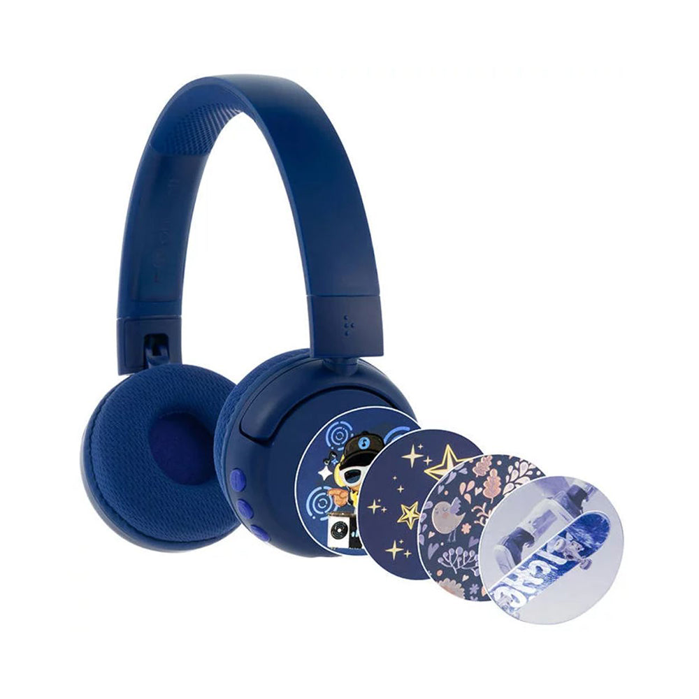 Buddyphones POPFun Wireless Headphone Deep Blue