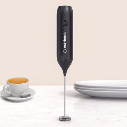 Nutricook Rechargeable Milk Frother, NC-MF100