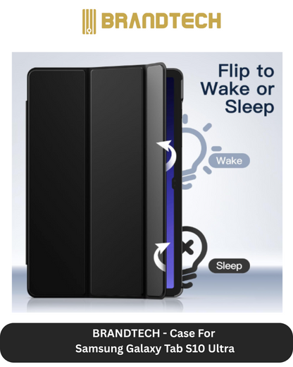 Brandtech Samsung Galaxy Tab S10 Ultra Cover + Screen Protector