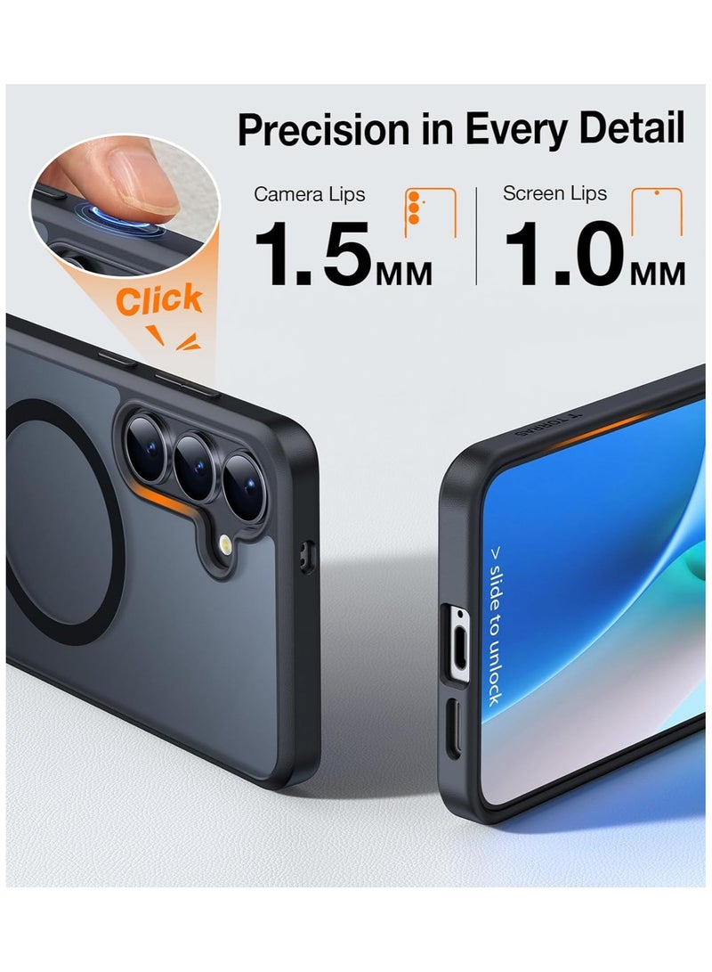 TORRAS Pstand Case for Samsung Galaxy S25+ - Black