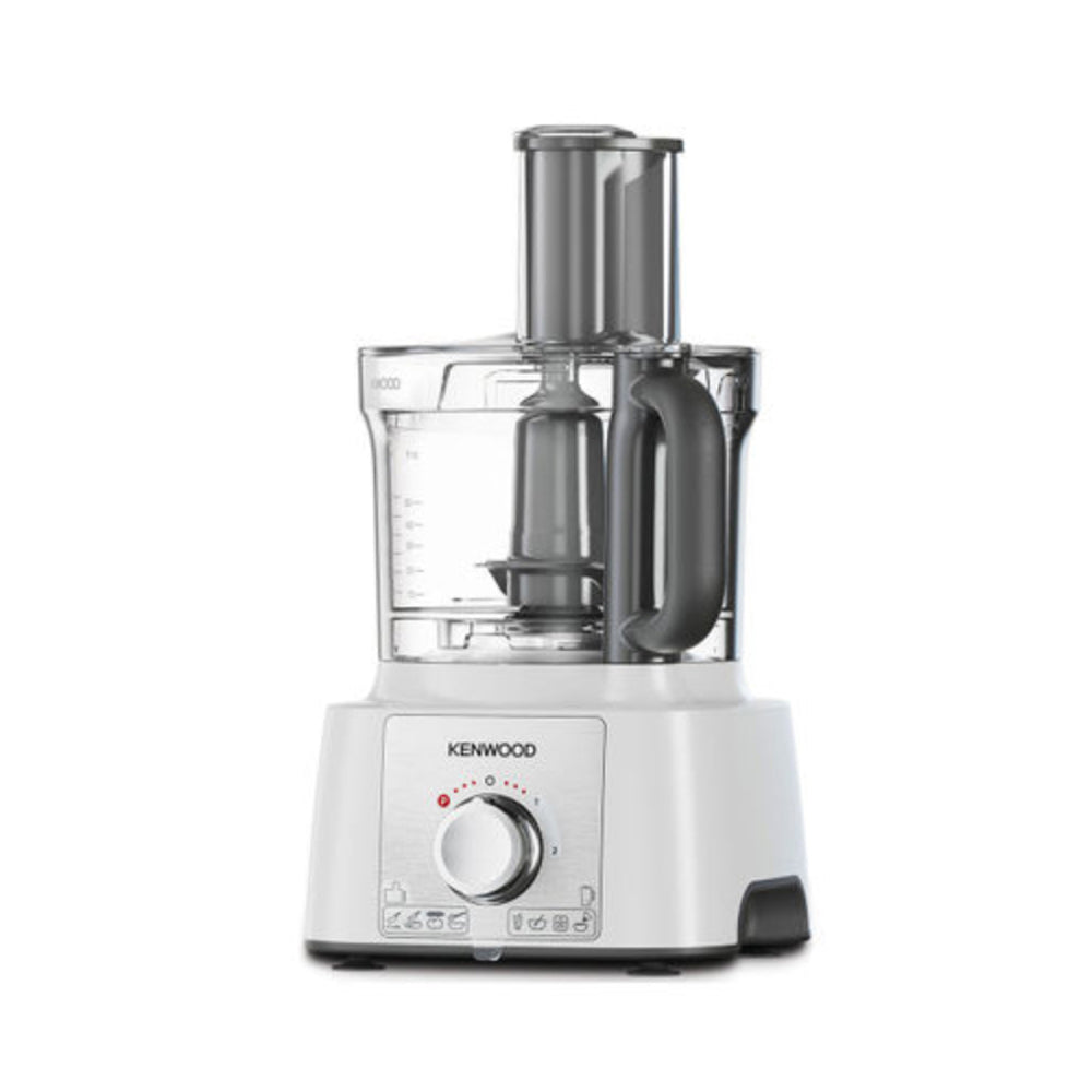 Kenwood Food Processor 1000W Multi-Functional With 3 Stainless Steel Disks, Blender, Grinder Mill, Juicer Extractror, Whisk, Dough Maker, Citrus Juicer, Express Serve/Salad Maker Fdp65.880Si