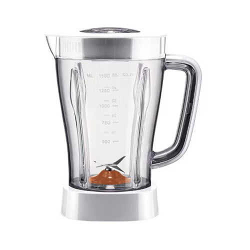 KENWOOD Blender 500W Smoothie Blender/Smoothie Maker 1.5L with Multi Mill (Grinder/Chopper), Ice Crush Function BLP15.150WH White