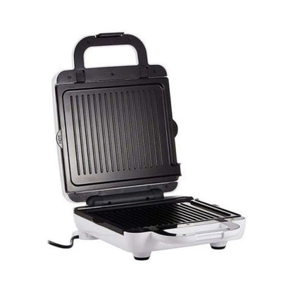 KENWOOD 4 Slots 2-in-1 Sandwich Maker & Grill (180° Open Flat for Using as a Griddle) with 2 Sets of Non Stick Multifunctional Plates for Grilling and Toasted Sandwiches SMP94.A0WH