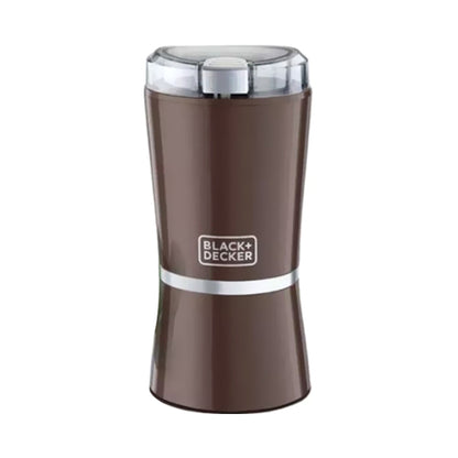 Black & Decker 150W 60g Coffee Grinder With SS Cup and Blade for Finer and Controlled Output, Makes Food Preparation Quick and Easy CBM4-B5