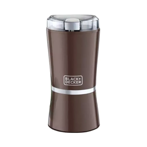 Black & Decker 150W 60g Coffee Grinder With SS Cup and Blade for Finer and Controlled Output, Makes Food Preparation Quick and Easy CBM4-B5