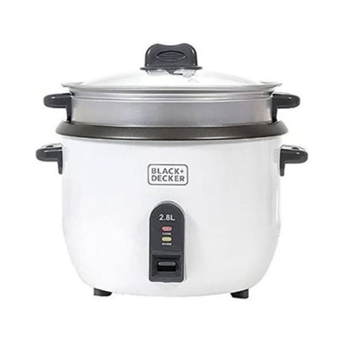 Black + Decker Rice Cooker 2800ml - Ecity Electronics