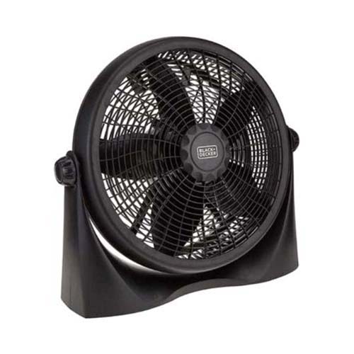 Black + Decker 3-Speed Box Fan, Black, FB1620-B5