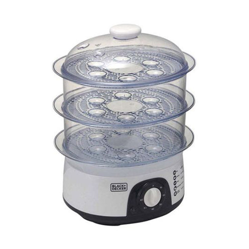 Black & Decker 3-Tier Food Steamer 775W