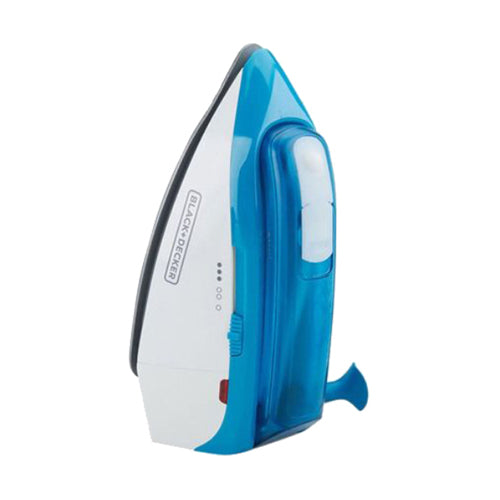 Black & Decker Dual Voltage Travel Steam Iron 1085W Blue/White