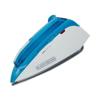 Black & Decker Dual Voltage Travel Steam Iron 1085W Blue/White