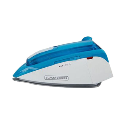 Black & Decker Dual Voltage Travel Steam Iron 1085W Blue/White