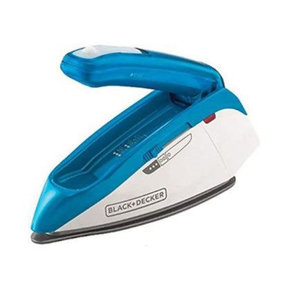 Black & Decker Dual Voltage Travel Steam Iron 1085W Blue/White