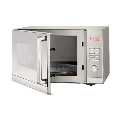 BLACK+DECKER 30L/900W Digital Microwave With-Grill Mirror Finish Body With Multiple Auto Menu Programs, Weight/Time Defrost Function, For Efficient Cooking And Heating MZ30PGSS-B5