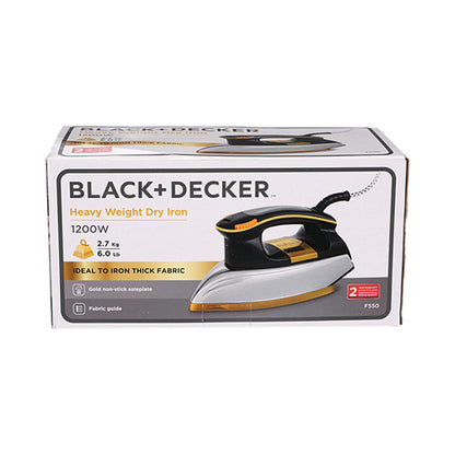 Black & Decker Heavy Weight Dry Iron