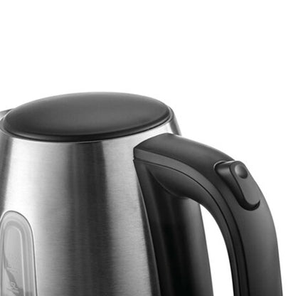 Black+Decker 1.7 Litre Concealed Coil Stainless Steel Kettle, Silver - Jc450-B5