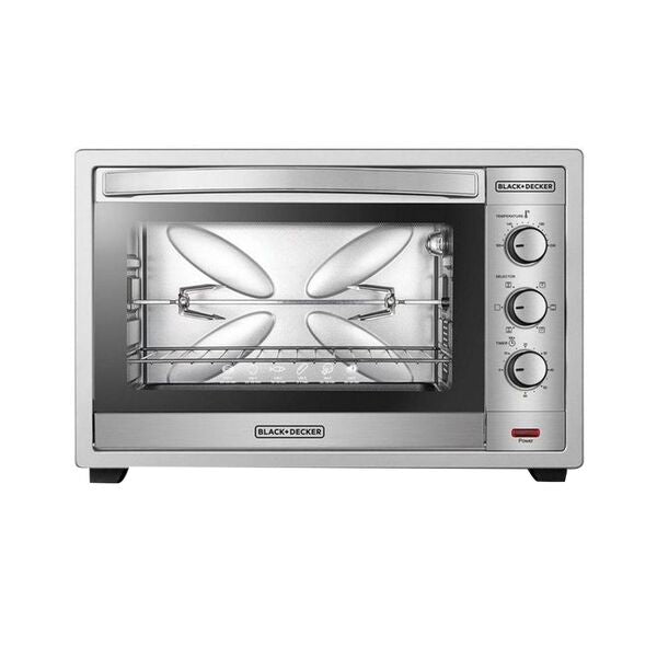 Black & Decker Electric Toaster Oven 62L Silver TRO62RDG-B5