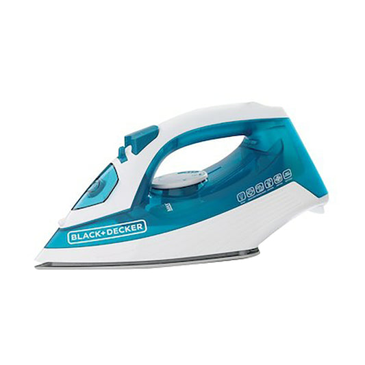 Black+Decker X1575-B5 Steam Iron with Nonstick Soleplate, 1600 W